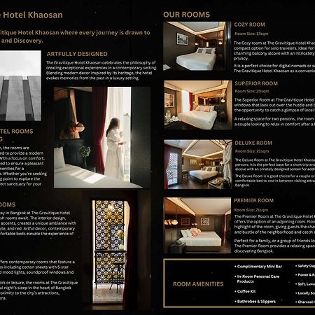 The Gravitique Hotel Khaosan กรุงเทพมหานคร ภายนอก รูปภาพ